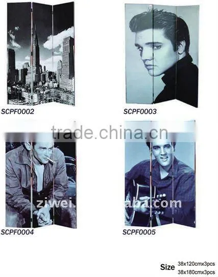 new design canvas screen/canvas room dividers/canvas shoji