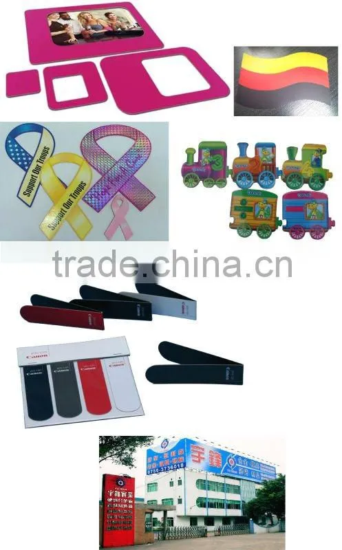 Rubber Magnet roll flexble magnet with pvc