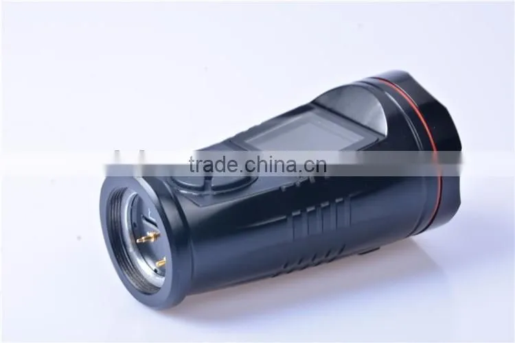 Waterproof video recording camera / recorder flashlight