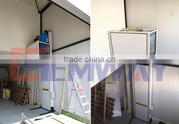 Vertical hydraulic handicap wheelchair lifts price