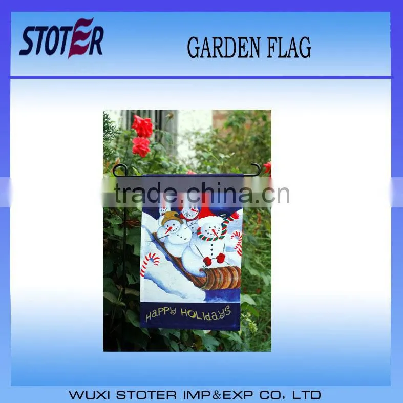 2014 Hot sales high quality garden flag and banners