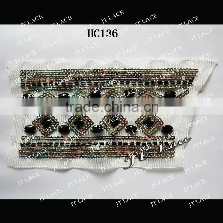 2013 legant fashion handmade beads collar free sample