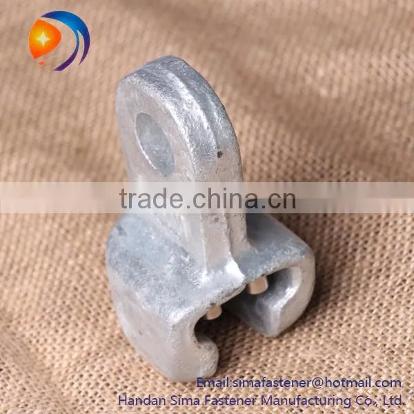 Electrical fittings hotdipped galvanized socket clevis eye