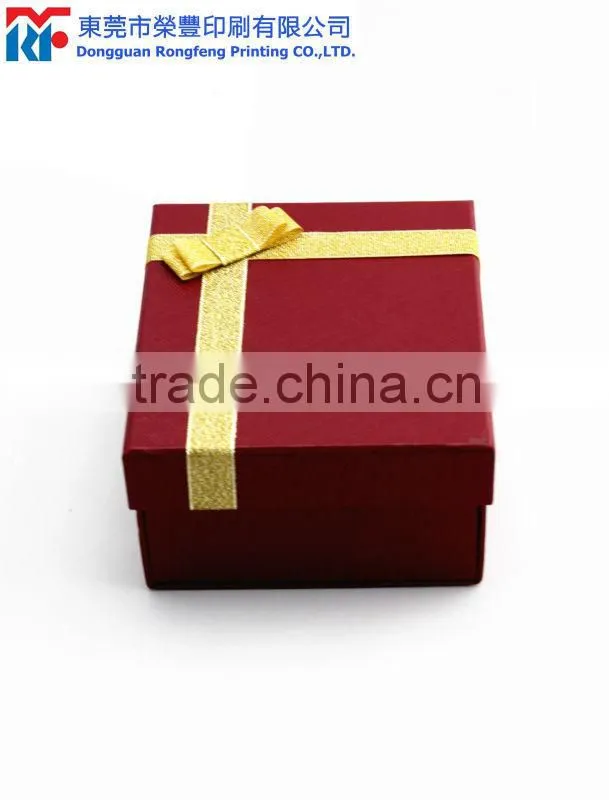 Luxuruy folding box with bowknot
