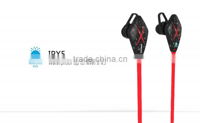2016 hot sale cheap stereo sound earphone high quality wireless earphone sports use earphone