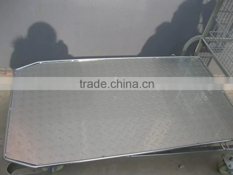 Five Wheels Steel Panel Warehouse trolley