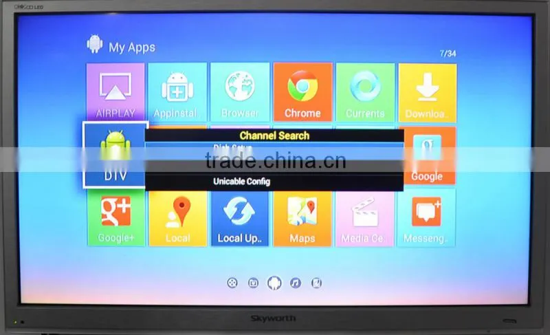 2014 new arrival Vigica C70S android dvb-s2 cccam, newcamd with amlogic 8726-mx dual core, android 4.2.2 and XBMC tv box