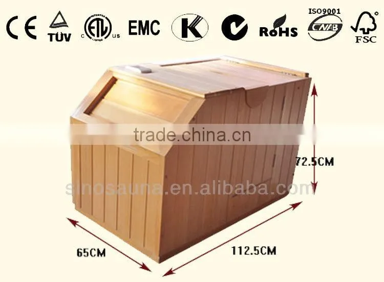 HS-002 Half Body Infrared Sauna Portable Mini Sauna Women's Beauty Machine