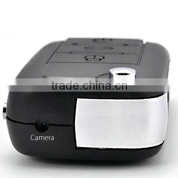 Hidden motion detection mini camera car key