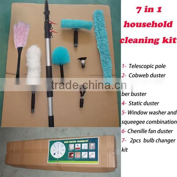 Customized aluminum telescopic pole for mops