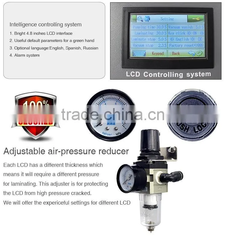 Rich-experienced Broken Screen Repair Kit oca lamination machine OM-K5