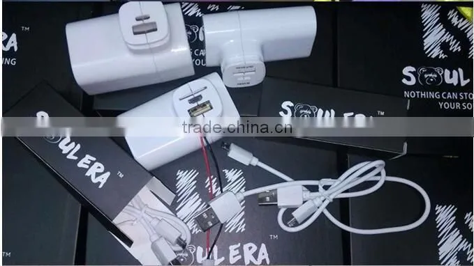 2016 Plush Toy Power Bank with Keychain Bear Portable Charger