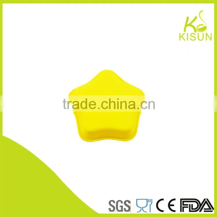 lovely five-pointed star cupcake mold