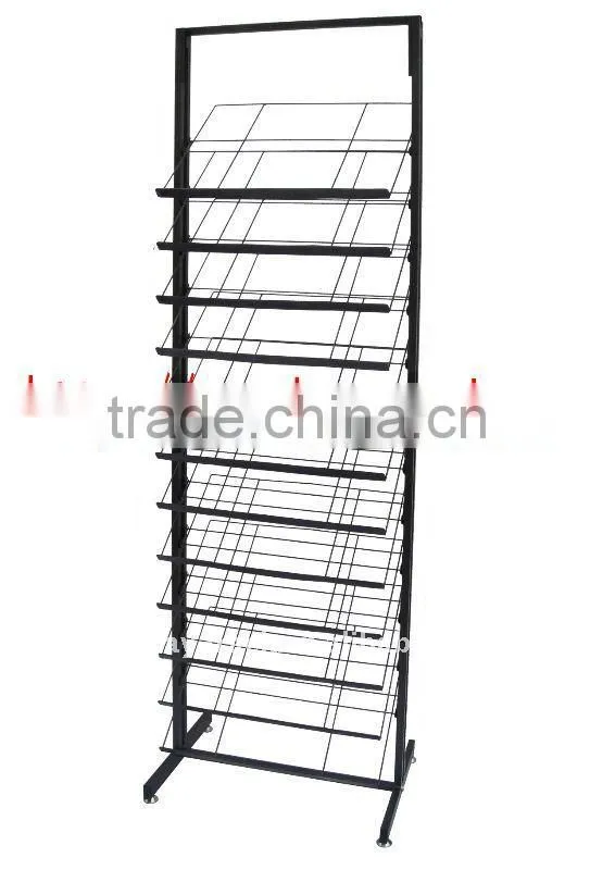 metal wholesale table mat carpet display rack HSX-DR0352