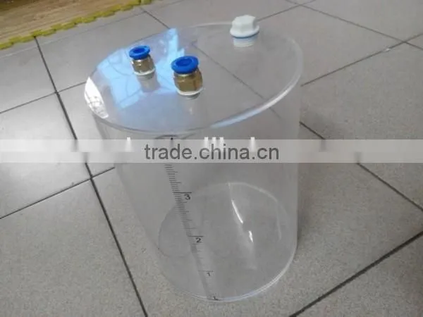 Professional manufacturer solid acrylic material cylindrical container