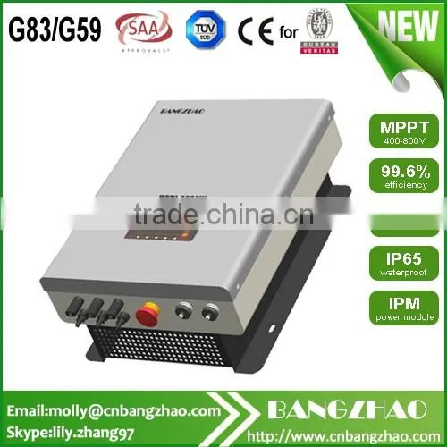 China factory 3 phase pure sine wave solar water pumping inverter with MPPT function