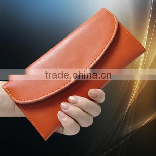 OEM welcome China factory wholesale genuine leather wallets for girls or young ladies