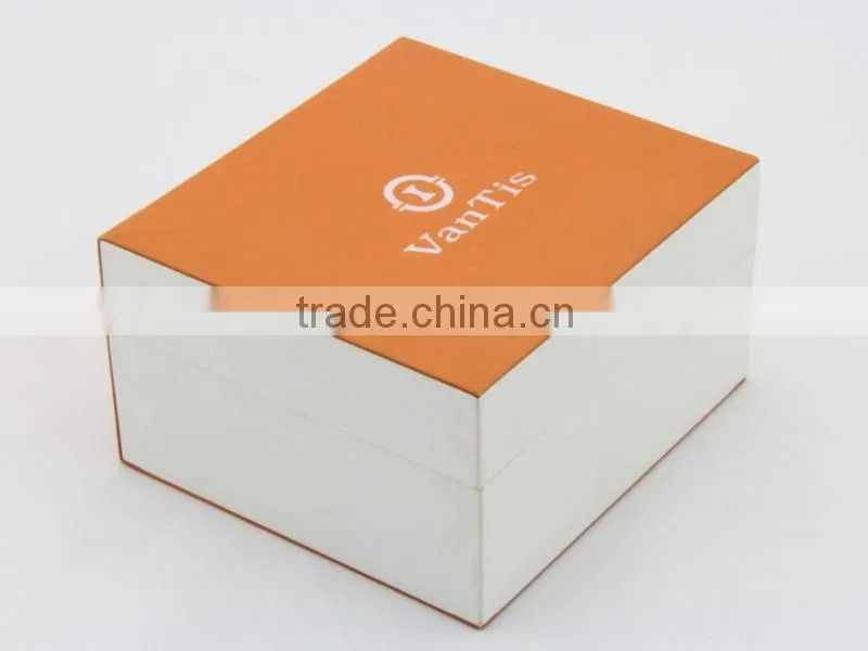 Fashion luxury watch box gift paper jewellery packaging box with custom Logo