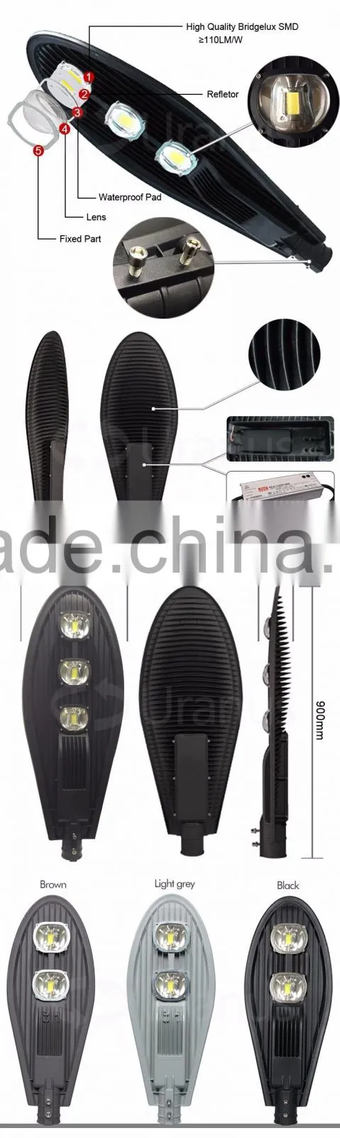 alibaba competitive hot sell 50W price cobra led street light