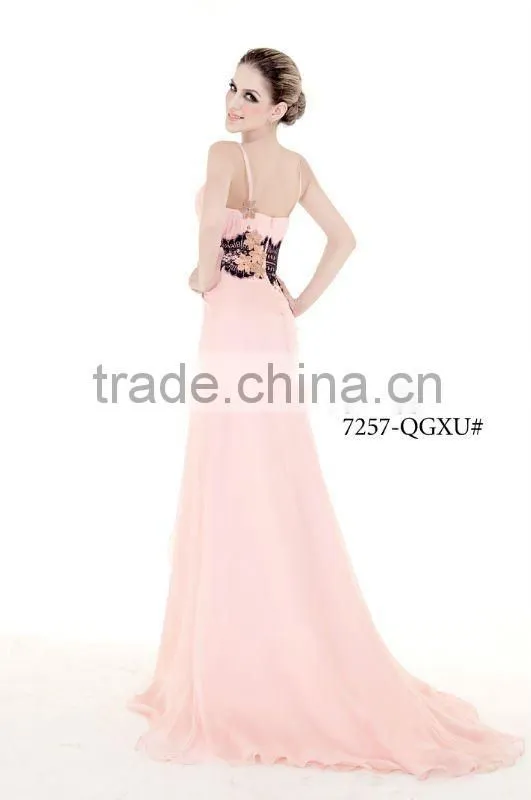 2012 elegant evening dress on sale mature sequins beaded long evening dresses Echo Lin 7257
