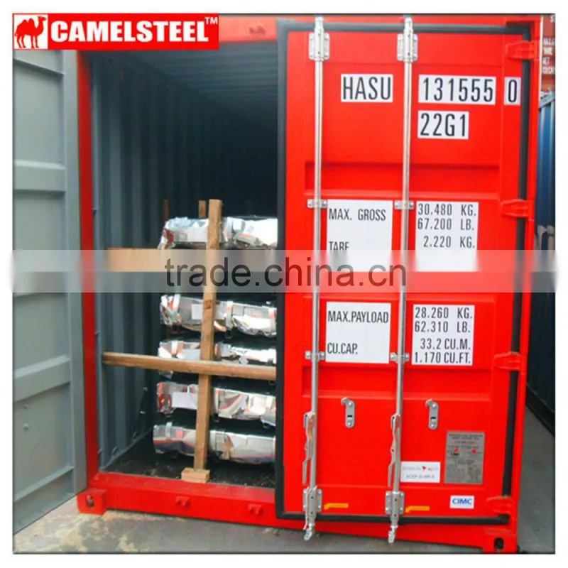 Alibaba good sales prepainted color coated corrugated steel plate