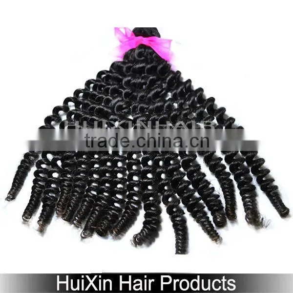 hot sale!100% Virgin Malaysian hair extension 12 to 34 inches top quality no shedding no tangle,spiral curly hair
