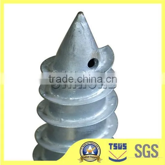 Screw gound anchor for eco friendly