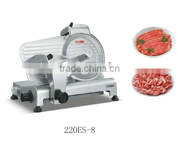 CE Industrial Frozen meat slicer with stainless steel blade