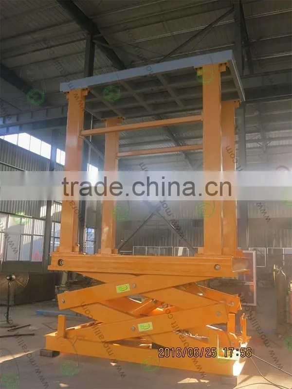 Double post car lift/double deck parking lift/double deck car parking system