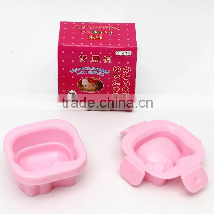 Plastic Sushi rice ball maker of animal shaped