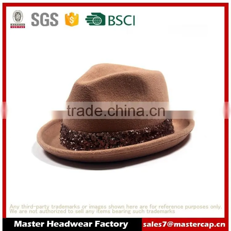 Blue Fedora Hat Block Hat