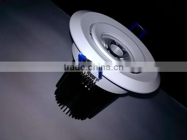 High brightness Sharp cob recessed dimmable led downlight( Cutout: 95mm )