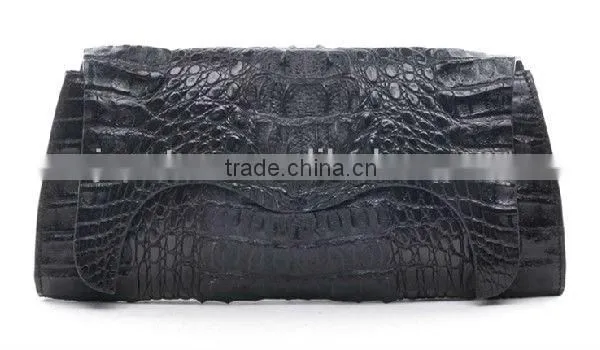 real crocodile skin handbags genuine leather purse wholesale leather clutch bag
