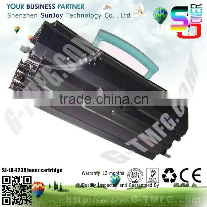 laserjet cartridge compatible toner cartridge E230 forLEXMARK E230 232 234 238 240 332 342