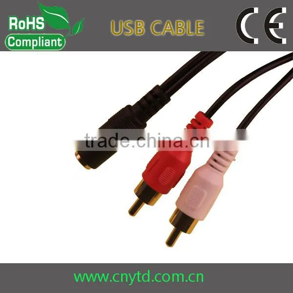 Good Quality vga rca audio cable and video cable