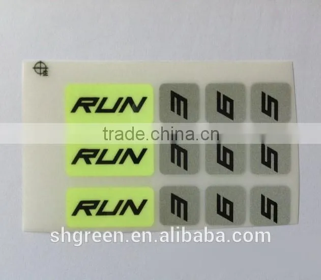 Factory-making flock heat transfer labels