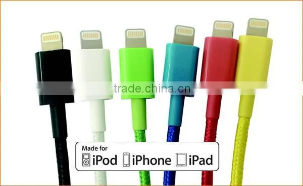 MFi Certified USB Charging Cable Braided Cable Mould housing