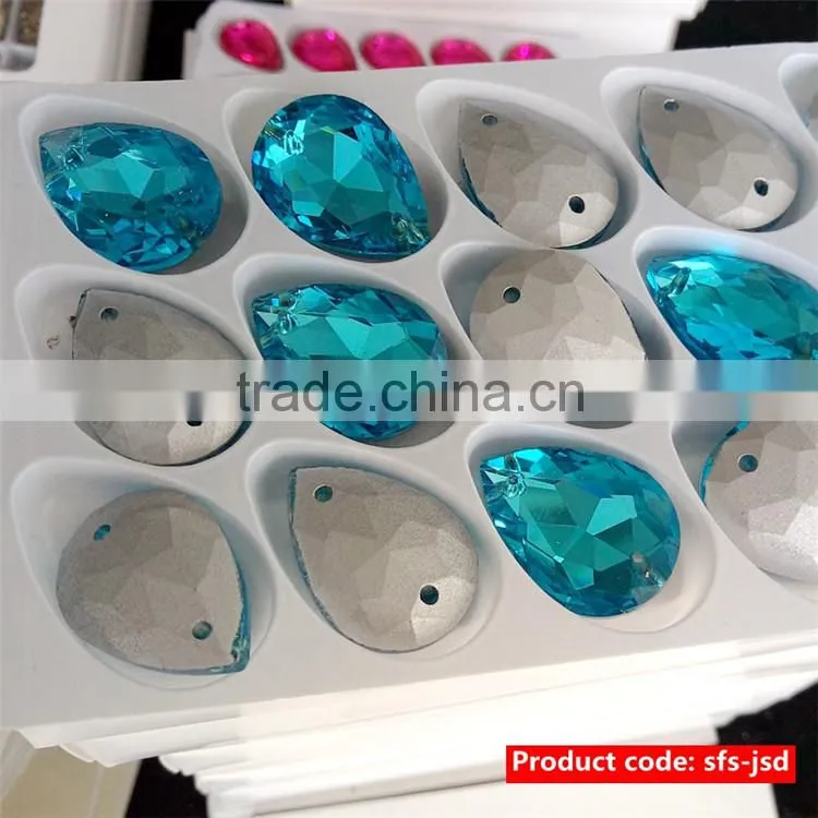 Newest selling excellent quality crystal fancy stones wholesale