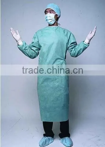 medical nonwoven fabrics disposable gown