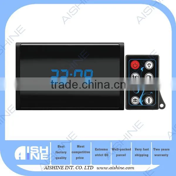 Aishine Clock Camera 1080P Button Camera control Pinhole camera Recording