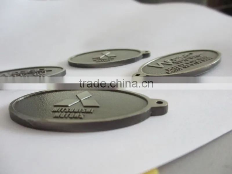 professional design metal antique keyring logo tag,cheap keychains
