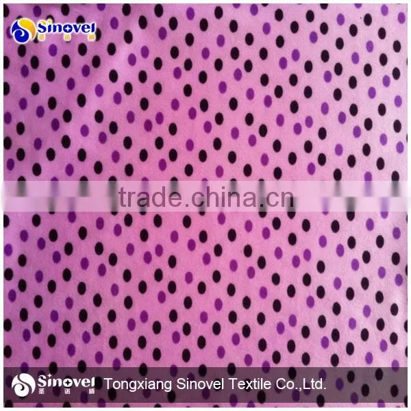 100% Polyester Micro VelvetFabric, EF Velboa Fabric