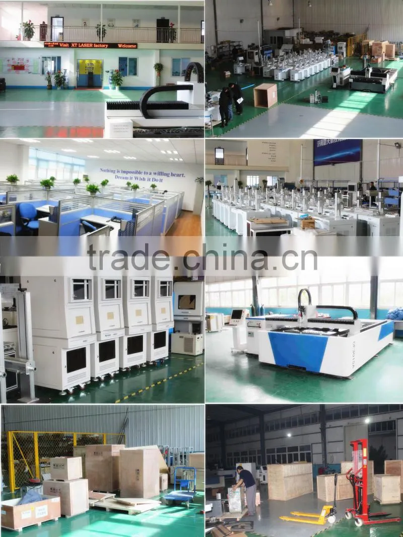 1000W / 2000W Fiber CNC Laser Cutting Machine Mild Steel 10mm laser cutting machine