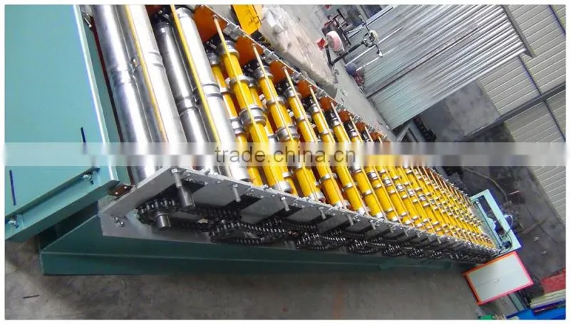 roof panel standing seam machine