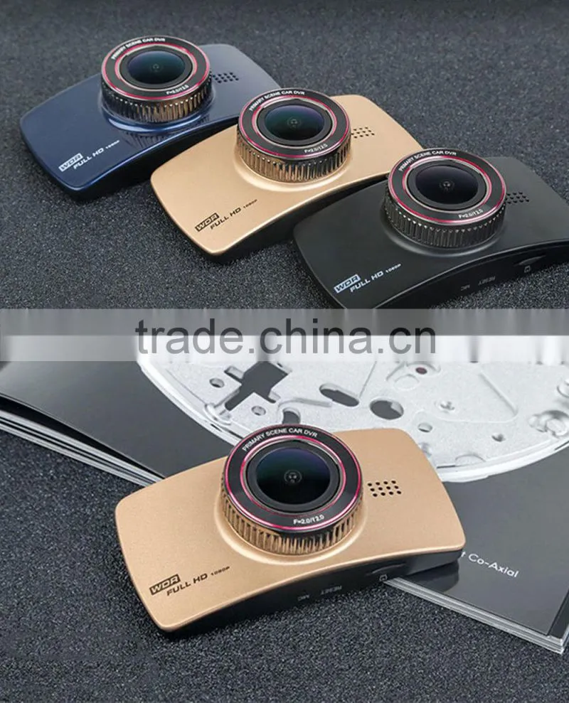 2.7''LCD Front Lens 140 Degrees Back Lens 120 DegreesDvr Car with GPS
