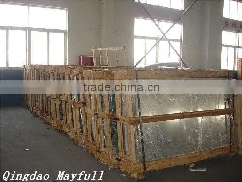 4mm ice titanium glass / acid etched glass/ frosted glass