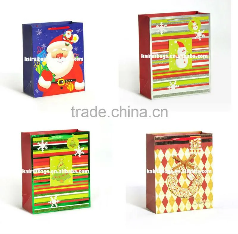 Fantastic decorative paper bags for Xmas