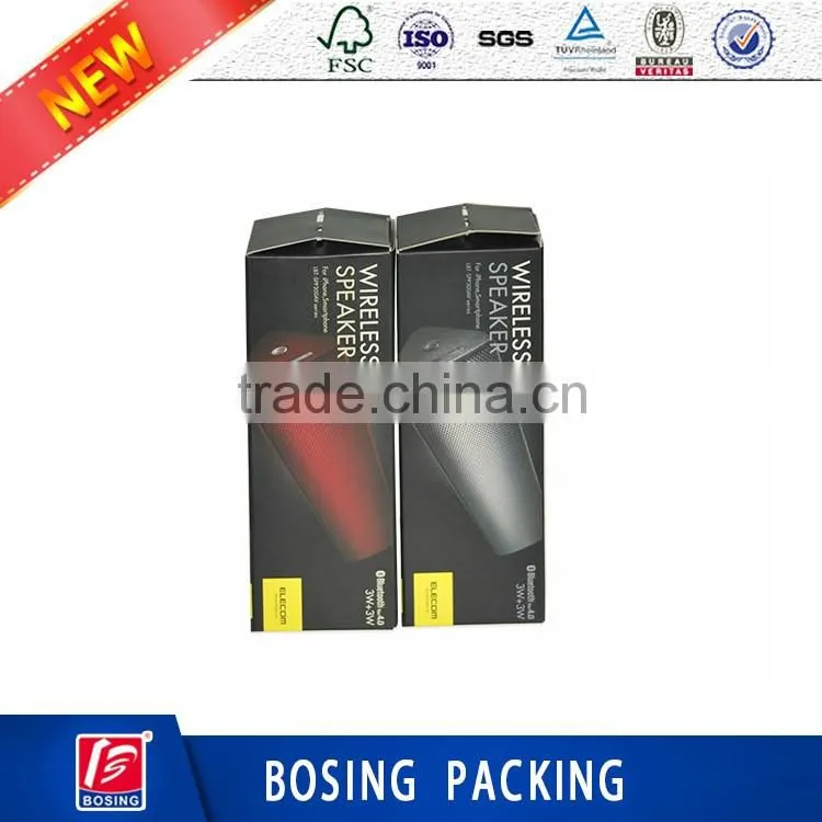 custom wireless speaker box paper box packaging box