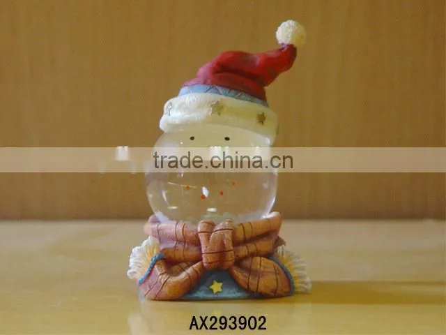 Resin/Polyresin christmas crafts of snow ball