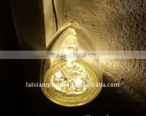 LED crystal SMD candle bulb